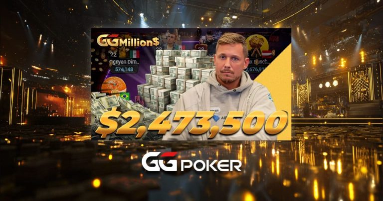 巴西“Isildur”凭河牌暗三条震惊 Linus Loeliger，赢得 $482K GGMillion$ 惊险对决！