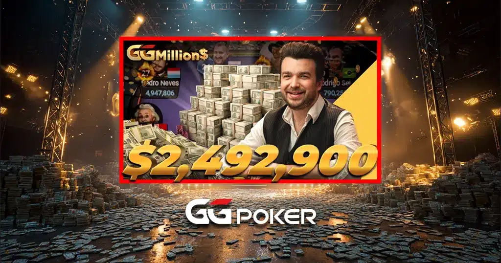 葡萄牙传奇再度出击！Neves 凭借勇敢 Hero Call 斩获第四座 GGMillion$ 冠军！