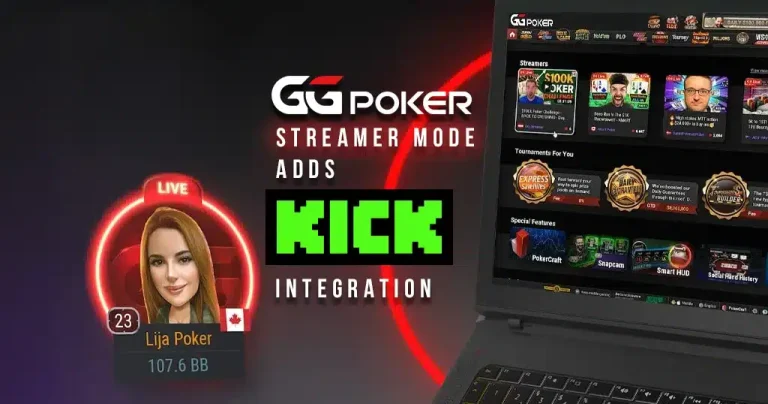 GGPoker 为 Streamer Mode 增加 Kick 支持