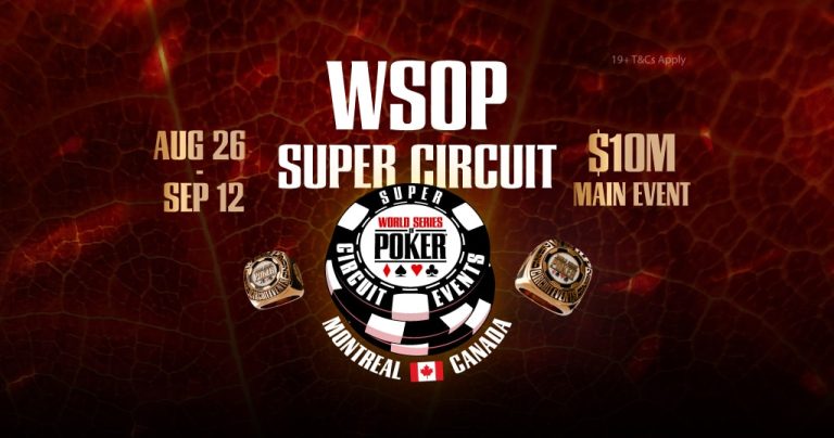 WSOP Super Circuit Canada 线上资格赛现已在 GGPoker 独家开启